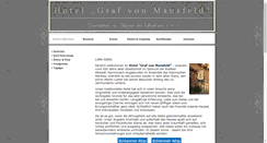 Desktop Screenshot of hotel-eisleben.de